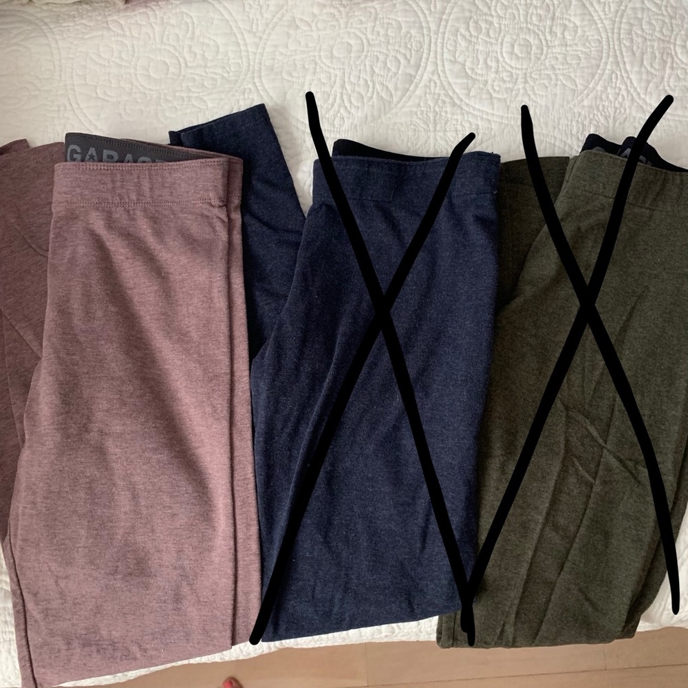 Pink garage leggings! Other 2 sold!